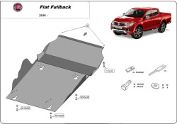 Unterfahrschutz FIAT FULLBACK Pickup (502_, 503_) - Blech