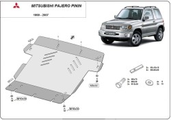 Unterfahrschutz Motorschutz MITSUBISHI SHOGUN/PAJERO PININ - Stahl
