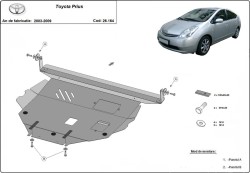 Unterfahrschutz Motorschutz TOYOTA PRIUS Hatch - Stahl