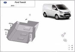 Schutz für AdBlue-Tank FORD TRANSIT V363 Platform/Chassis (FED, FFD) - Blech